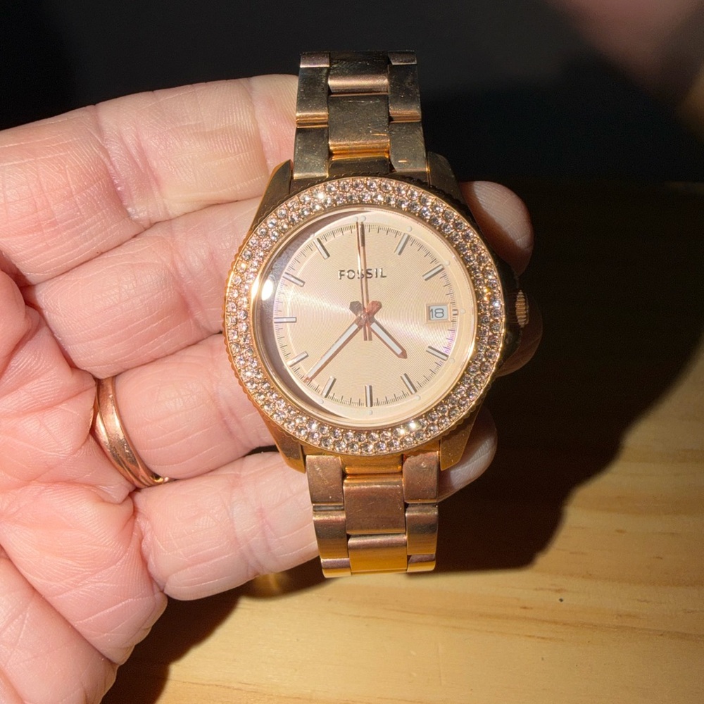 Fossil Rose Gold Women's Watch